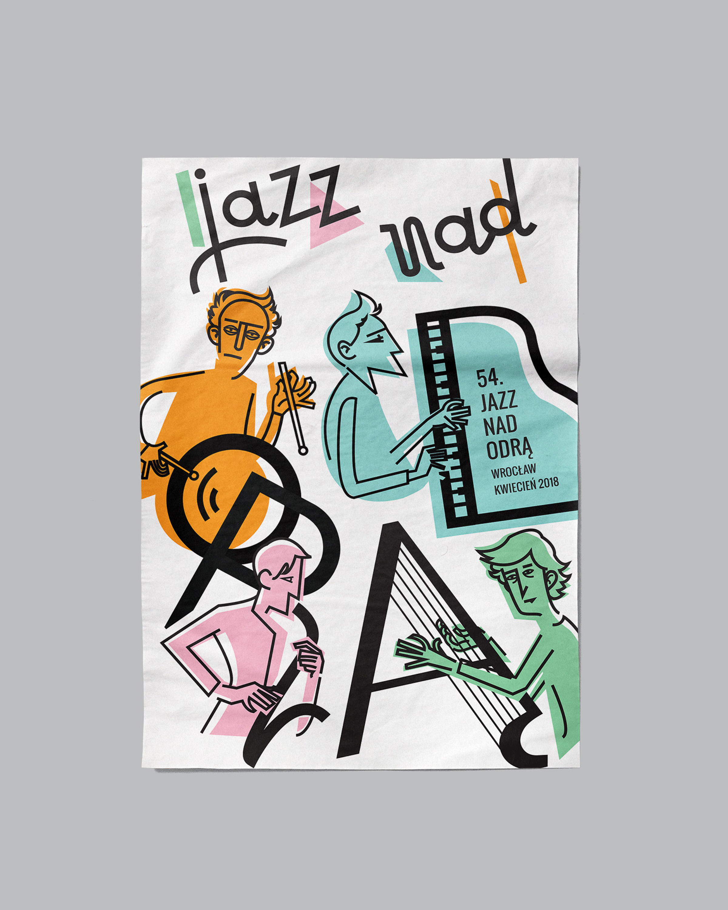 Plakat Jazz nad Odrą